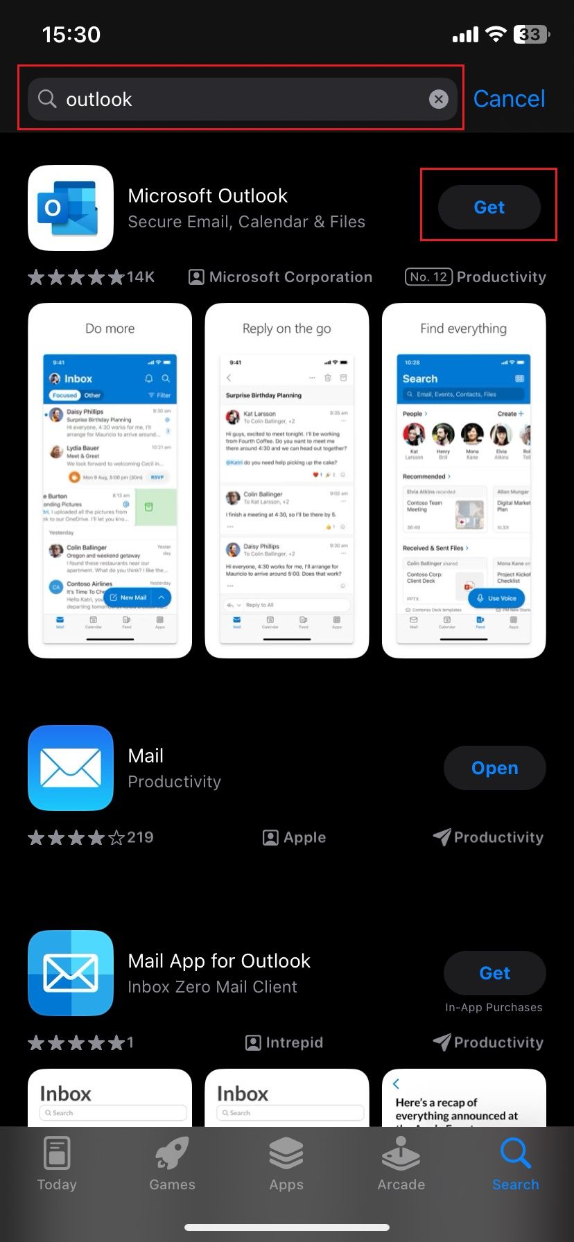 Email app download